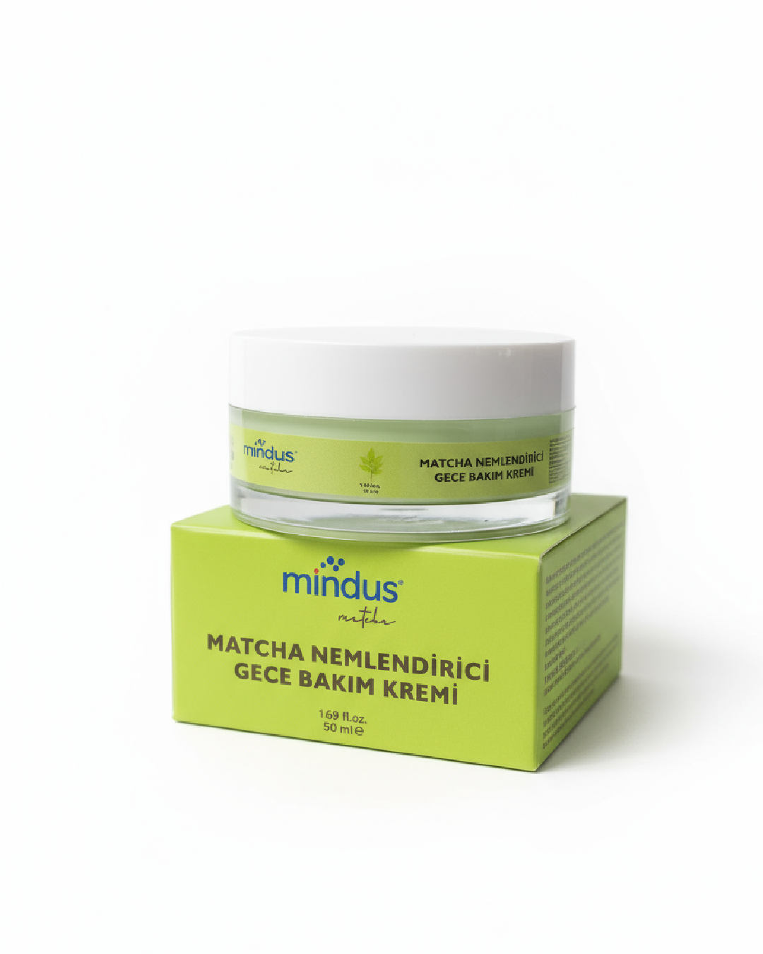 mindus Matcha Nemlendirici Gece Bakım Kremi 50 ml