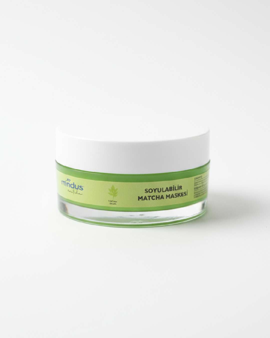 mindus Soyulabilir Matcha Maske 50 ml